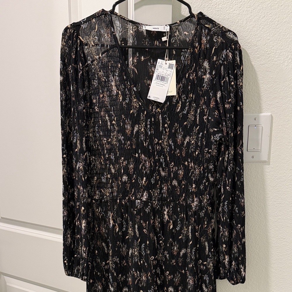 Mango floral dress